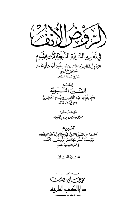 الروض الأنف في تفسير السيرة النبوية  ج 2، مبادأة رسول الله صلى الله عليه وسلم قومه ، تهجمهم على ذات الله