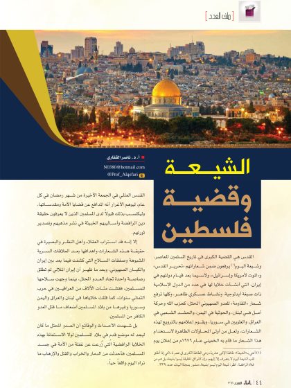 الشيعة وقضية فلسطين
